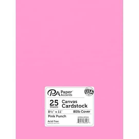 PA Paper Accents 8 5 X 11 80lb Canvas Cardstock Paper 25 Sheets  pa-paper-accents-8-5-x-11-80lb-canvas-cardstock-paper-25-sheets